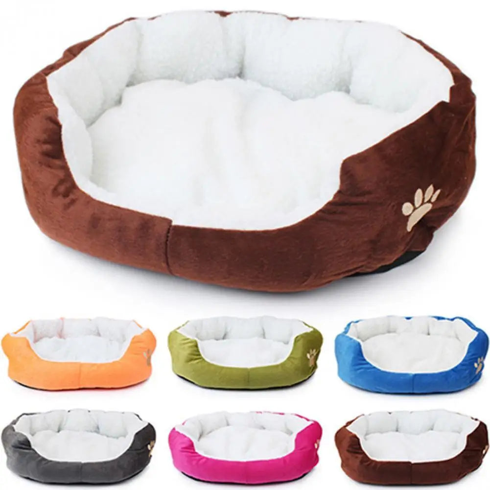 Corduroy CozyNest Washable Pet Bed Pad