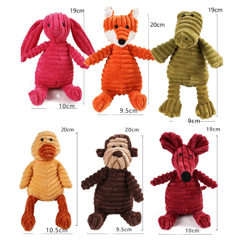 Corduroy Dog Toys