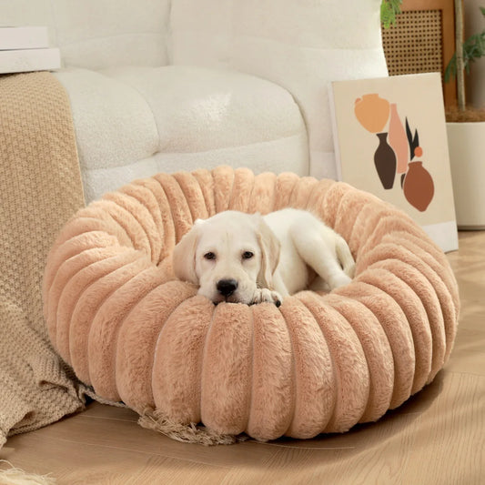 Round Pet Bed for Large Dog