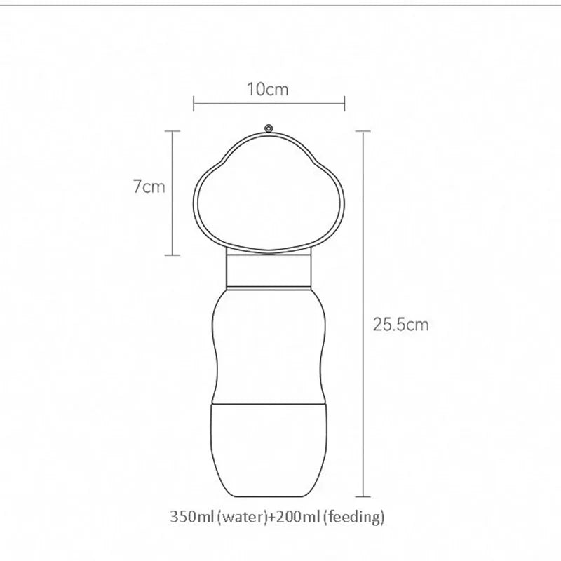 Dog Water Bottle For Outdoor