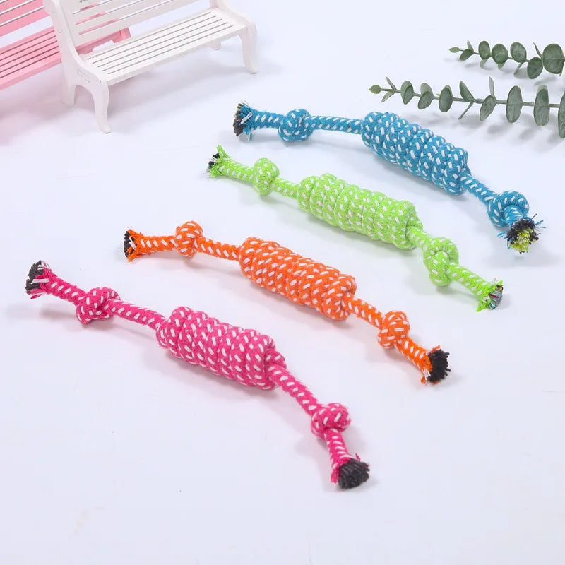 Cotton Rope Ball Interactive Chew & Dental Dog Toy