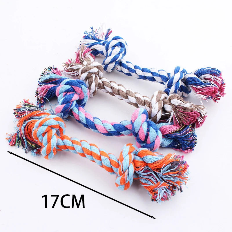 Cotton Rope Ball Interactive Chew & Dental Dog Toy