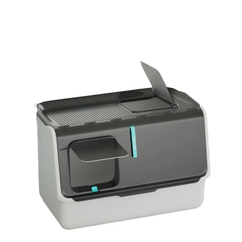 Top-entry Enclosed Cat Litter Box