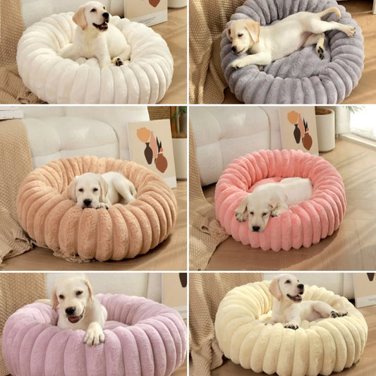 Round Pet Bed for Large Dog