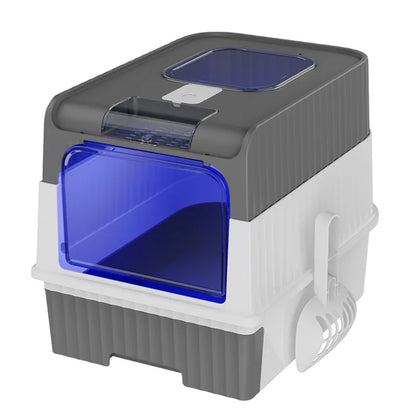 UVGuard Foldable Rechargeable Self-Cleaning Cat Litter Box