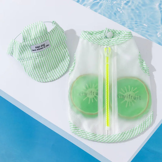 Pet Summer Dog Cooling Cartoon Fruit Cool Clothes