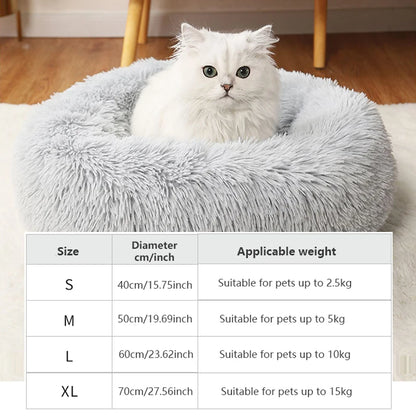 Long Plush Winter Beds for Dogs & Cats