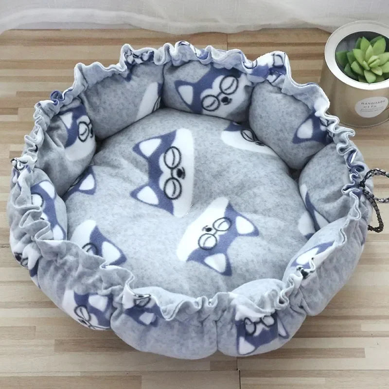 Dual-Use Adjustable Pet Bed Nest Bed Pet