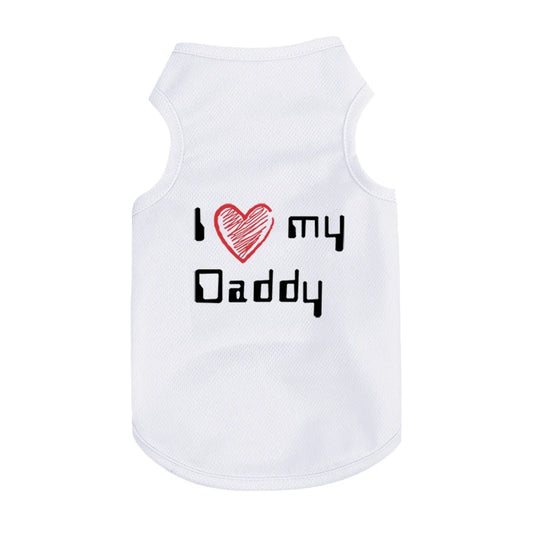 Summer pet fashion vests