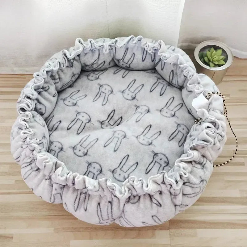 Dual-Use Adjustable Pet Bed Nest Bed Pet